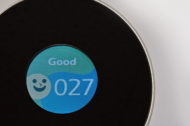 空気の状態が「数字」で見えるポータブル空気清浄機 OA005J：ノジマ