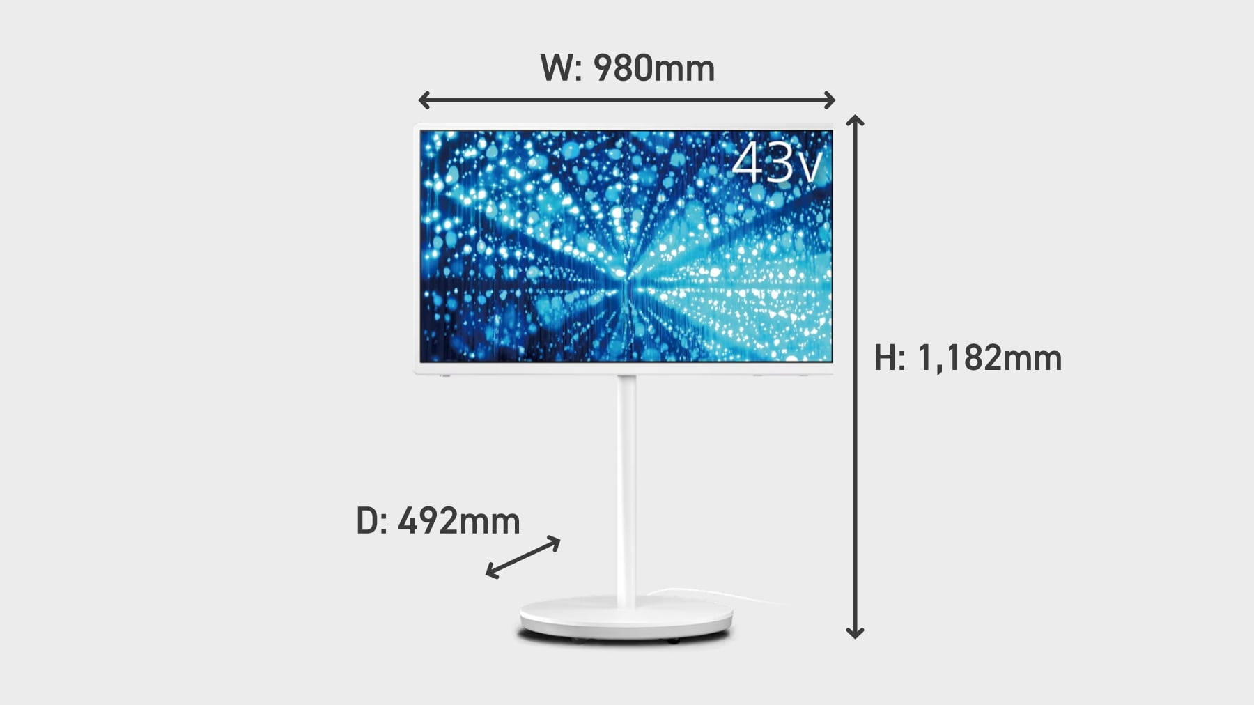 ���i�T�C�Y�F��980mm�~����1182mm�~���s492mm