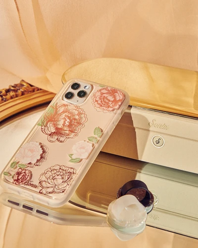 iPhone 12 Pro / 12 AntiMicrobial Clear Coat FRENCH ROSE
