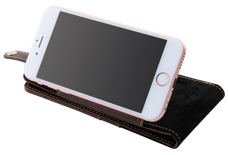 スマートフォン汎用 縦開き型汎用ケース/ブラック RT-SPG/B