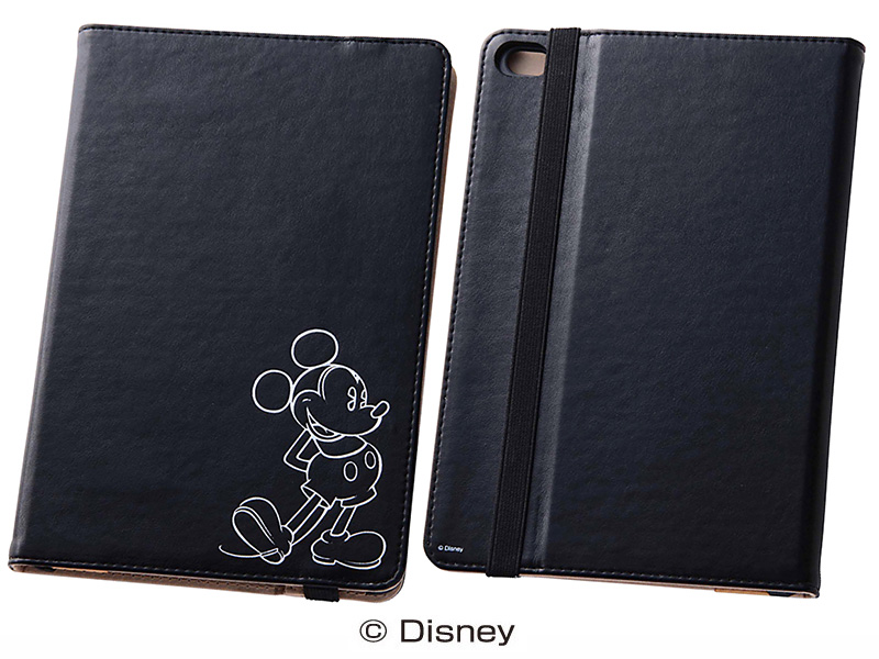 iPad mini 4 ディズニーホットスタンプブックレザーケース/ミッキー