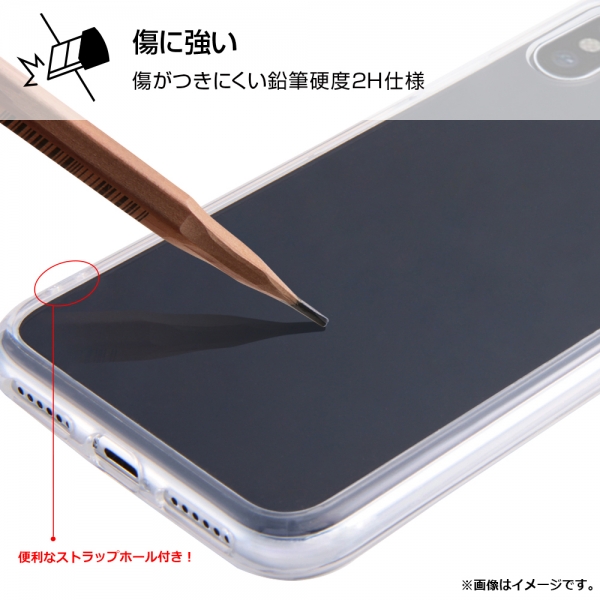 iPhone X/XS ハイブリッドケース/クリア