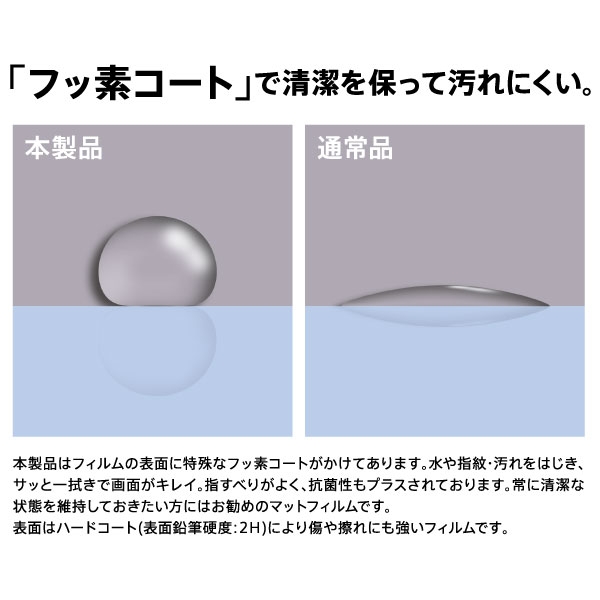 ZenFone 4 Max (ZC520KL) フィルム さらさらタッチ 指紋 反射防止