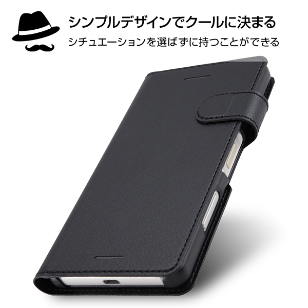 arrows NX F-01K 手帳 シンプル マグネット/ダークブラウン