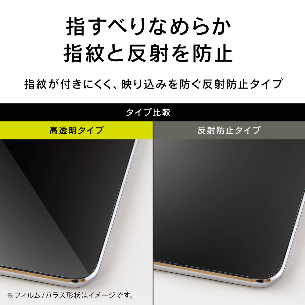 Xperia 1 II 気泡ゼロ 反射防止 立体成型シームレスガラス ブラック