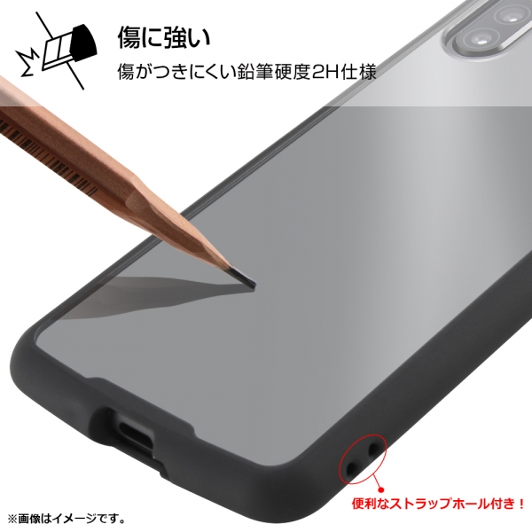 Xperia 10 II 耐衝撃ハイブリッド Puffull/クリア