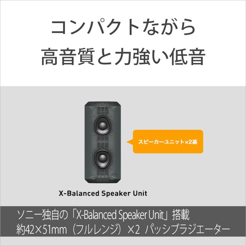 ワイヤレススピーカー【最長16時間再生/Bluetooth/防水/ブルー】