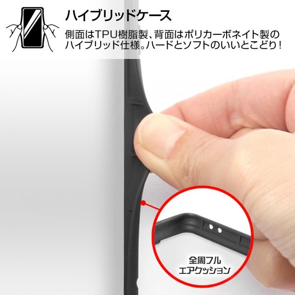 Xperia 10 II 耐衝撃ハイブリッド Puffull/クリア
