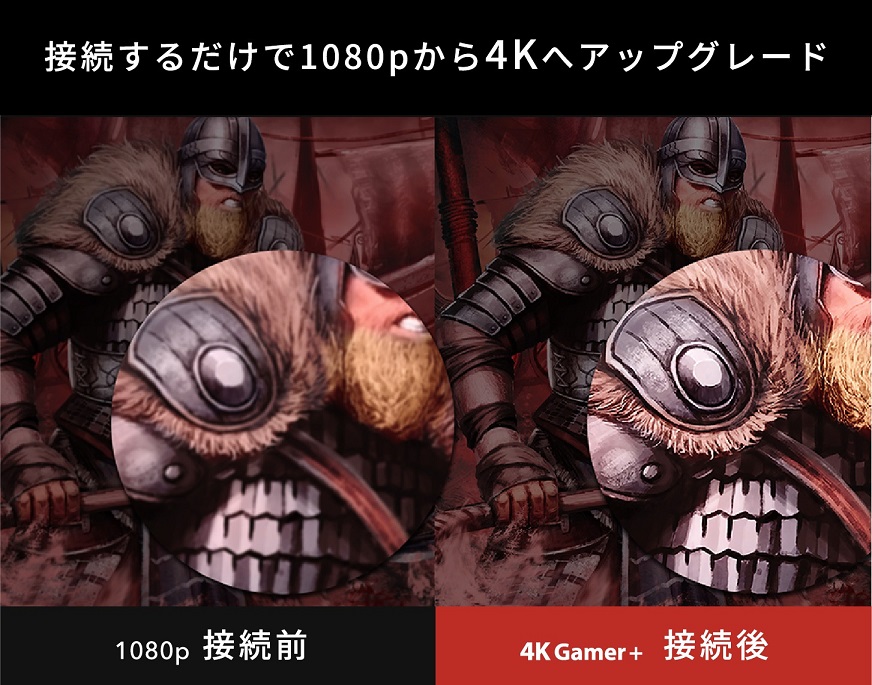 PhotoFast 4KGAMERPLUSJP 4K解像度アップコンバーター | ノジマオンライン