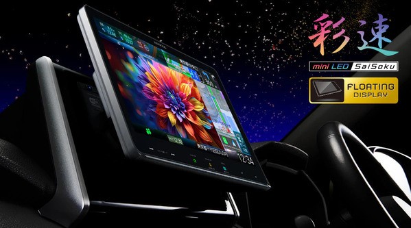 10V型AVナビ /ワイヤレススマホ連携/フローティング