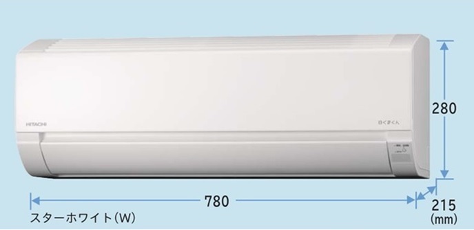 HITACHI RAS-AJ22M-ESET エアコン 白くまくん AJシリーズ【主に6畳/2.2 