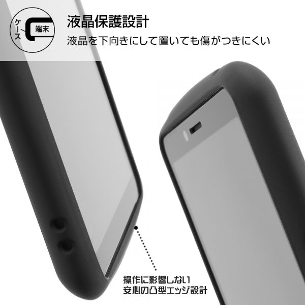 Xperia 10 II 耐衝撃ハイブリッド Puffull/クリア