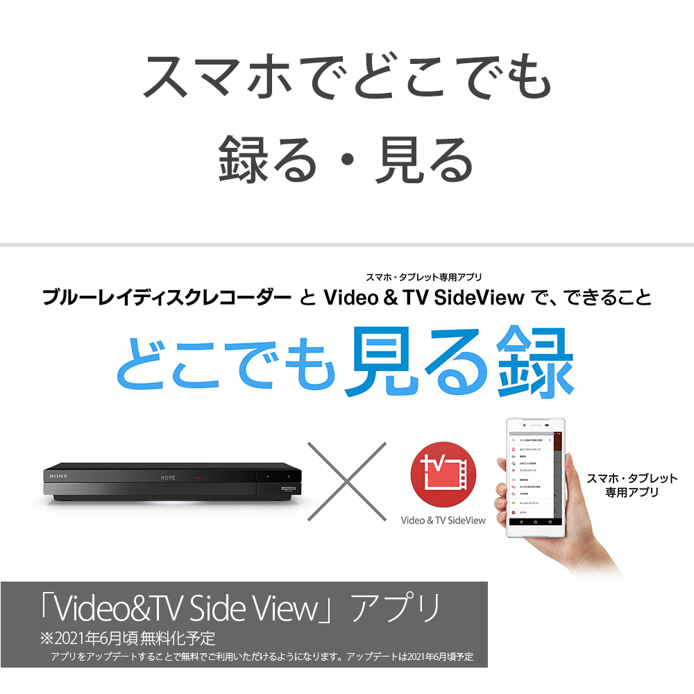 SONY BDZ-ZW1800 ブルーレイレコーダー【2番組同時録画モデル/1TB