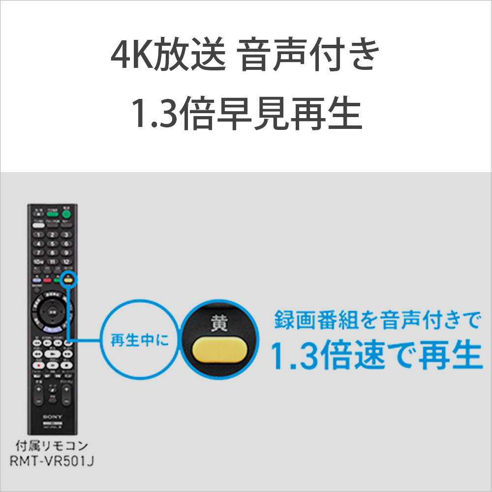 ホットセール カメラのキタムラ店ソニー 4Kチューナー内蔵 ブルーレイ