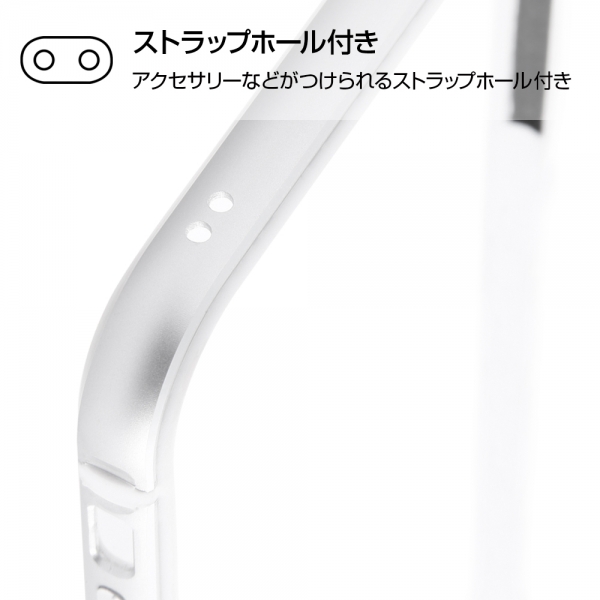 iPhone XS Max アルミバンパー+背面パネル/ダークネイビー