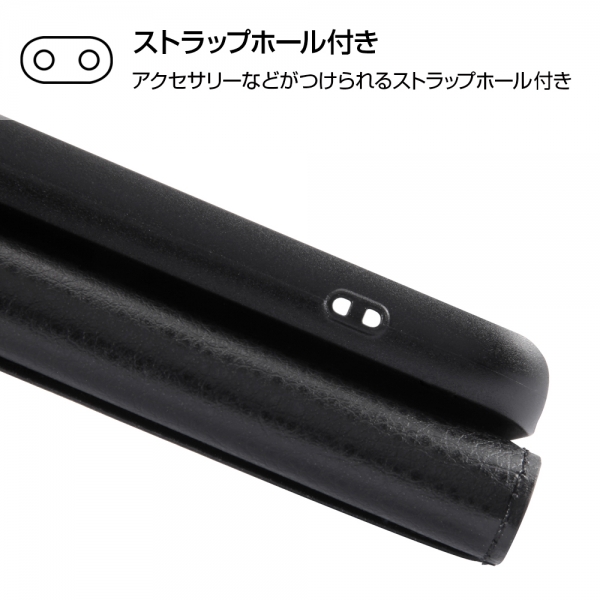 iPhone XS Max 手帳型 シンプル マグネット/レッド