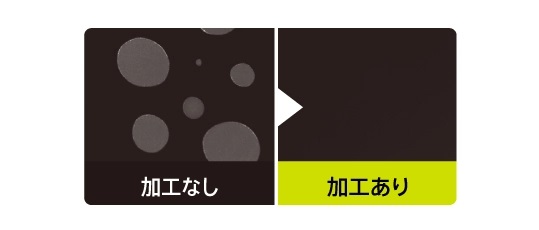 iPhone 8 FLEX 3D 反射防止 複合フレームガラス ブラック