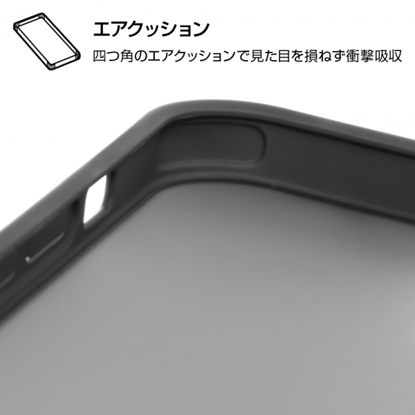 iPhone 12 / 12 Pro 耐衝撃マットハイブリッド Sarafit/カーキ