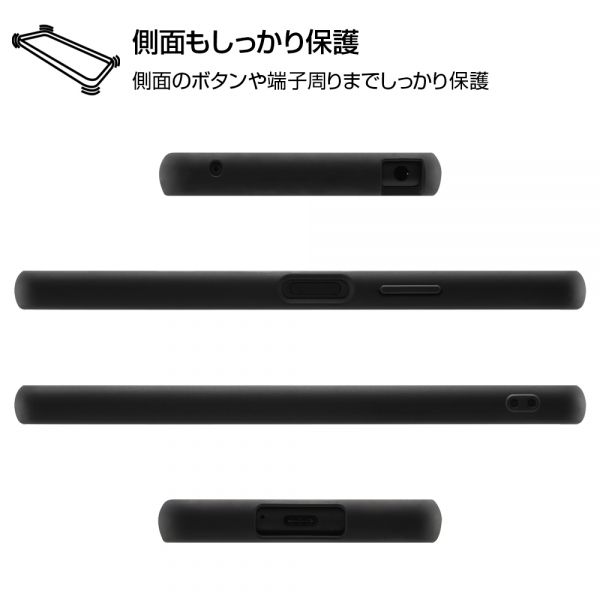 Xperia 10 II 耐衝撃マットハイブリッド BABY SKIN/カーキ・グリーン