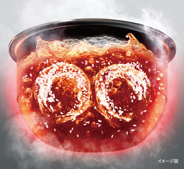 真空圧力IH炊飯器 [5.5合炊 / グランブラック]