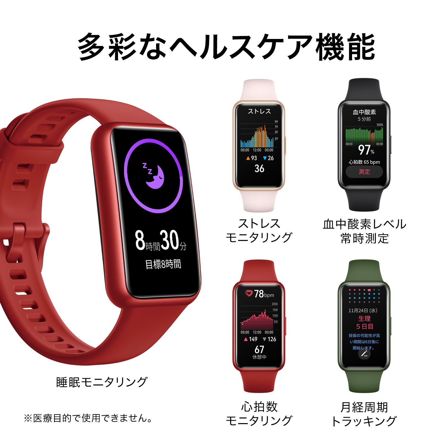 HUAWEI Band7-GraphiteBlackLEA-B19 スマートウォッチ HUAWEI Band7【グラファイトブラック/2022年6月モデル】  | ノジマオンライン