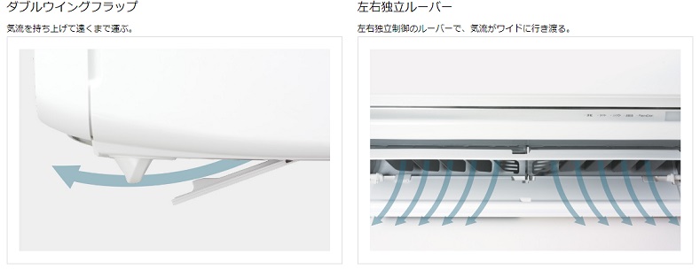 エアコン nocria(ノクリア) Zシリーズ【主に29畳/ 9.0KW/ 200V/ホワイト/ 2021年モデル】★