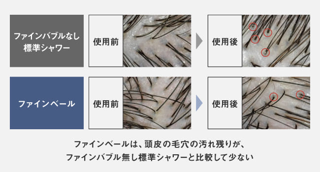 ファインバブルシャワーヘッド ファインベール シルバー