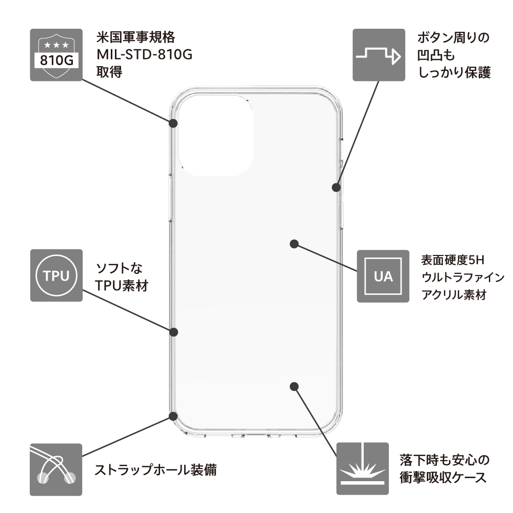 iPhone 12 mini Turtle Hologram ハイブリッド ホログラム チェック