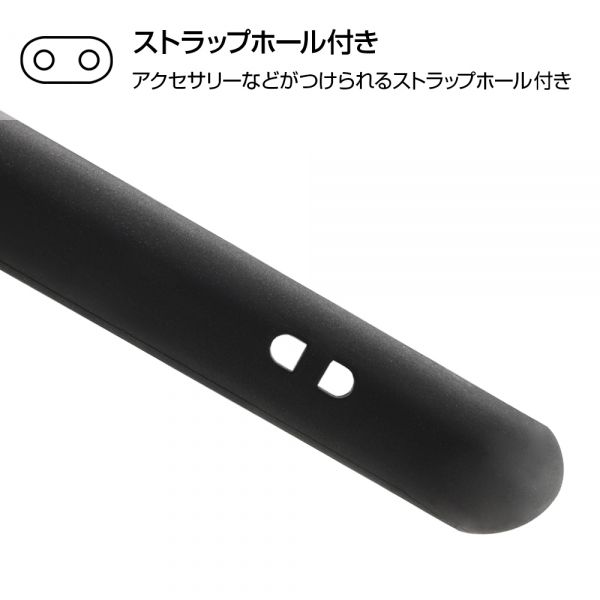 Galaxy A41 耐衝撃ハイブリッド Puffull/ブラック