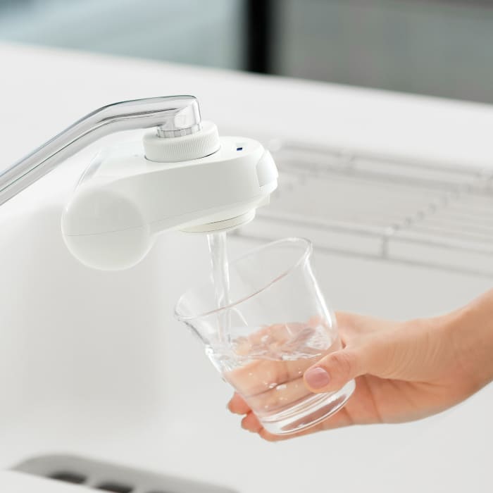 タカギ 蛇口直結型浄水器 ナチュラル本体セット (浄水カートリッジ 1個入) 日本製