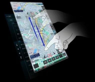 7V型ナビ200mm/地デジ/DVD対応/スマホ連携/