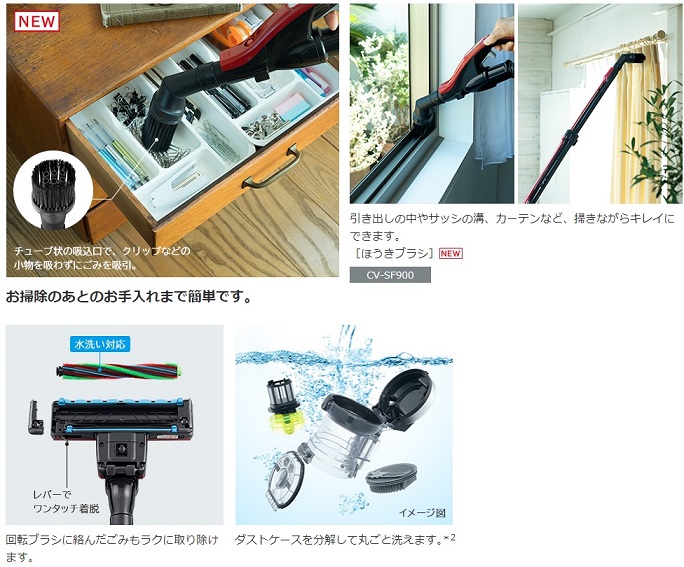 HITACHI CV-SF900-N 【自走式パワーブラシ搭載】 サイクロン式掃除機