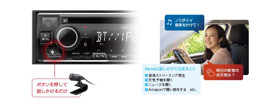 KENWOOD DPX-U750BT CD/USB/iPod/Bluetoothレシーバー | ノジマオンライン