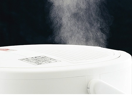 ZOJIRUSHI EE-DC50-HA スチーム式加湿器 4.0L 8~13畳相当 グレー ...