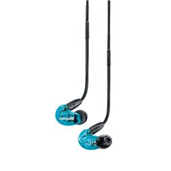 SHURE SE215SPE-A イヤホン【1.16ｍ/カナル型/ブルー】 | ノジマオンライン