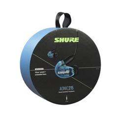 SHURE イヤホン AONIC215【カナル型/リモコン・マイク対応/φ3.5mm/ミニ