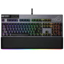 ゲーミングキーボード ROG Strix Flare II Animate【カスタム可能なディスプレイ/ROG  NX赤軸/ホットスワップ対応/8000Hzポーリングレート/リストレスト付属】 STRIX-FLARE2-ANI-NXRD-US-PBT