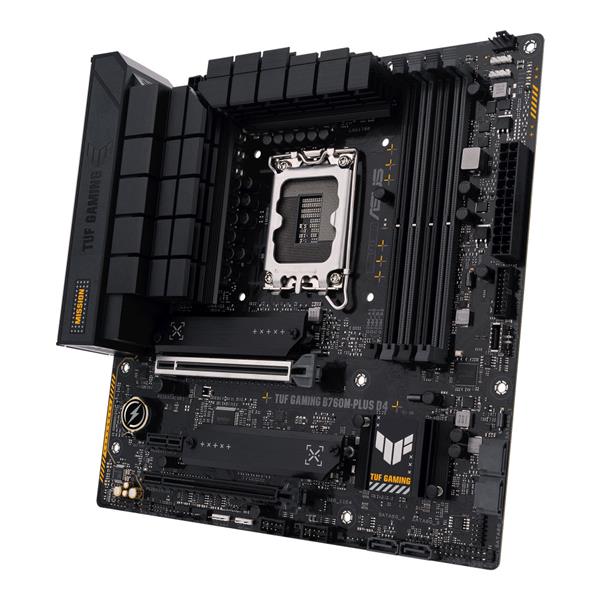 ASUS TUF-GAMING-B760M-PLUS-D4 マザーボード TUF  Gaming【Intel/B760/mATX/DDR4/LGA1700】 | ノジマオンライン