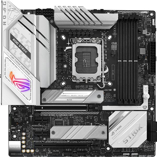 ASUS ROG-STRIX-B760-G-GAMING-WIFI マザーボード ROG【Intel/B760/mATX/WIFI/DDR5/LGA1700】  | ノジマオンライン