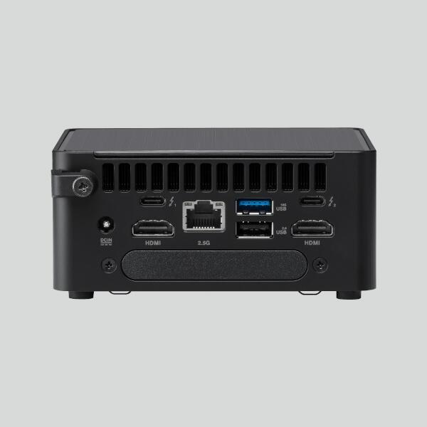 ASUS RNUC14RVHU700000I ASUS NUC 14 Pro【ベアボーン/Core Ultra 7  155H/Tallモデル/DDR5対応/intel Arc GPU/M.2 2280/Wi-Fi 6E/120W】 | ノジマオンライン