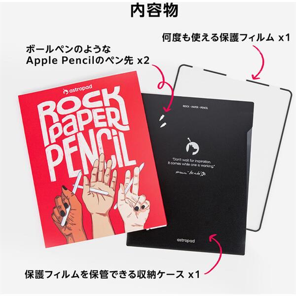 Astro HQ LLC iPadフィルム iPad Pro 12.9インチ 第3世代～6世代