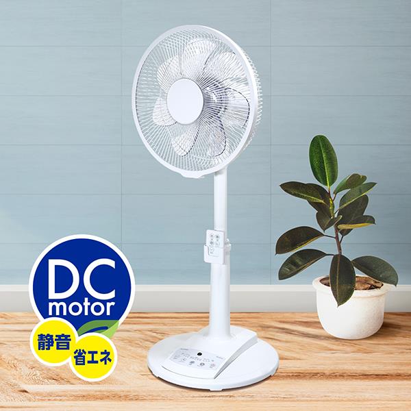 ン 大人気 新品 ノ ELSONIC EM-DCF01 リビング扇風機【7枚羽根/DCモーター/5段階 扇風機・サーキュレーター