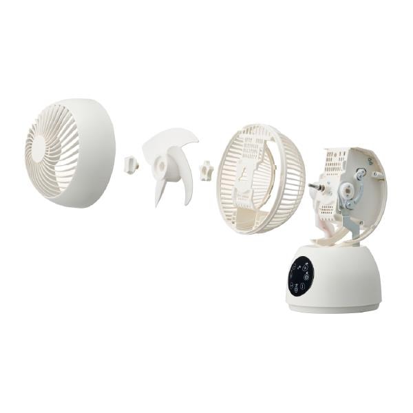 C.NET DCサーキュレーター EDDCB15AW ELSONIC サーキュレーター DCモーター 全分解 静音 15cm 3枚羽根 14畳