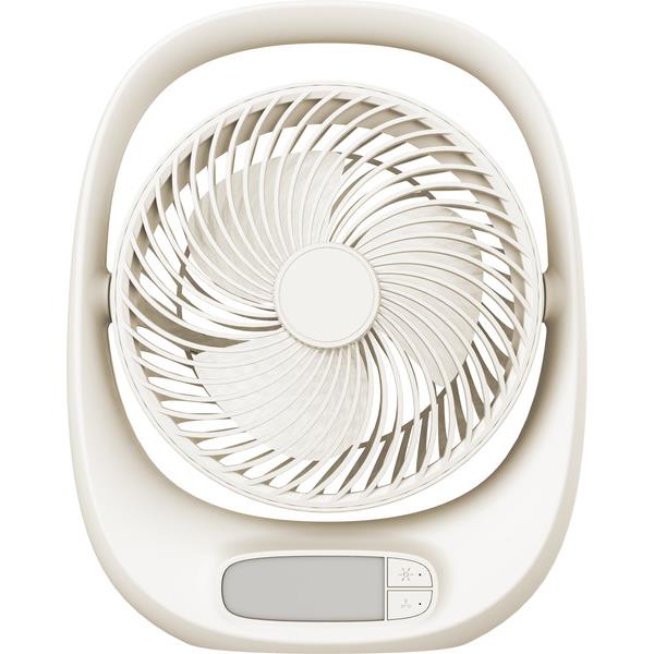 ELSONIC ポータブルファン 充電式 LEDライト ED-PF25 | ノジマオンライン