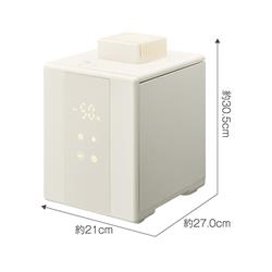 ELSONIC スチーム加湿器 タンク容量2.4L 加湿量500ml EDSHUM01