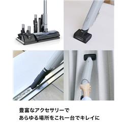 SharkNinja スティッククリーナー EVOPOWER SYSTEM FIT グレー