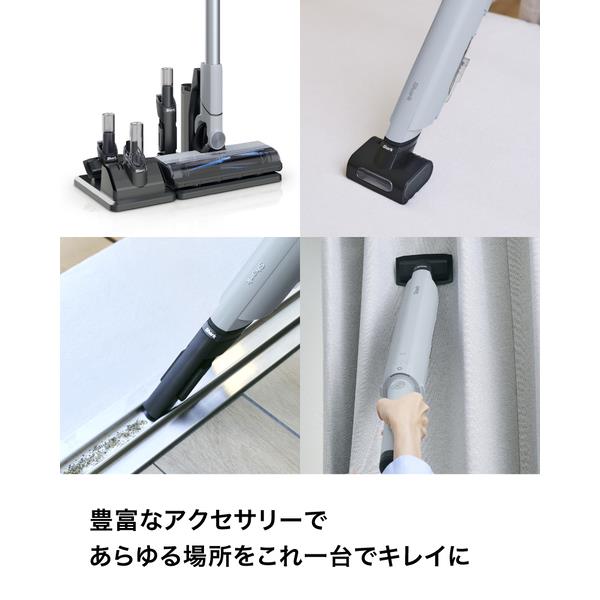 新品未使用スティッククリーナー本体 グレー 推奨品】SharkNinja LC501JGY EVOPOWER SYSTEM NEO II+