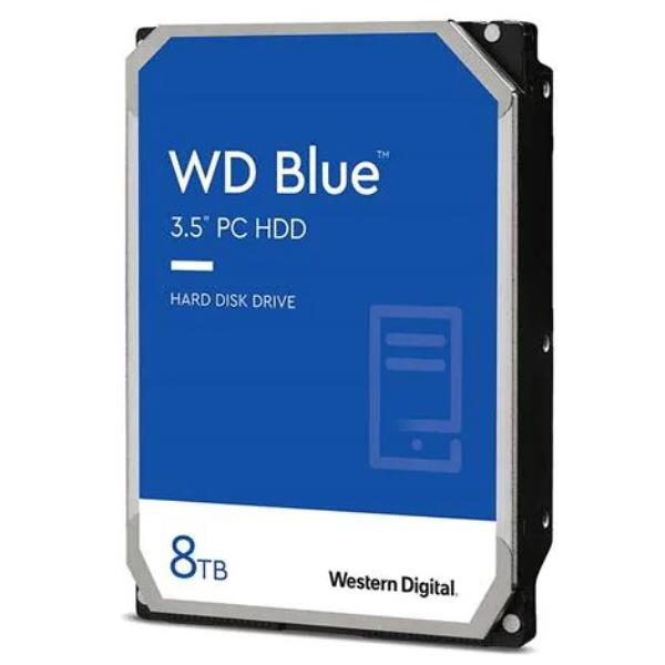 WesternDigital WD80EAZZ 内蔵HDD WD Blue【3.5インチ/8TB/SATA 6Gb/s ...