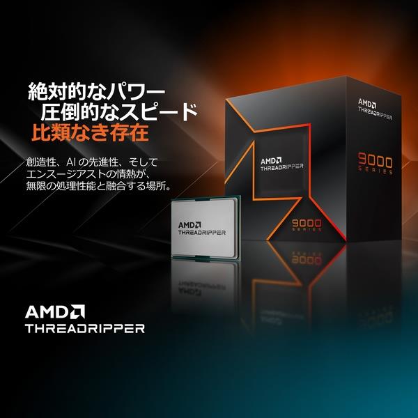 AMD CPU AMD Ryzen Threadripper 9960X BOX W/O cooler (24C48T4