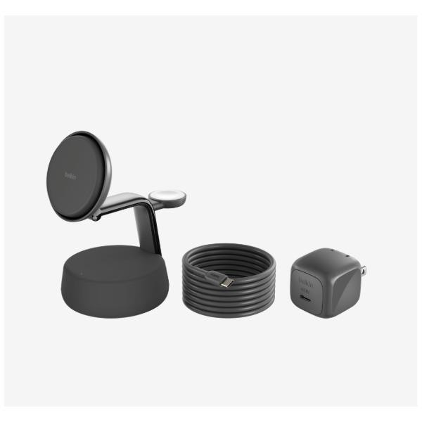 BELKIN UltraCharge Pro Qi2 25W 3-in-1マグネット式充電ドック